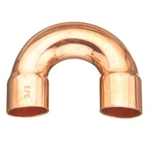 CURVA COBRE 180o 2.1/8 IMP